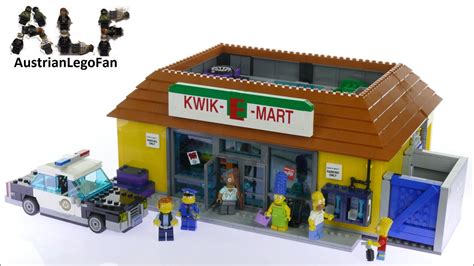 Lego Simpsons 71016 Kwik-E-Mart - Lego Speed Build Review - YouTube