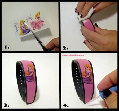 DIY Customization for Disney Magic Bands.