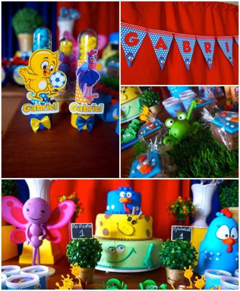 Kara's Party Ideas Galinha Pintadinha Themed Birthday Party | Kara's ...