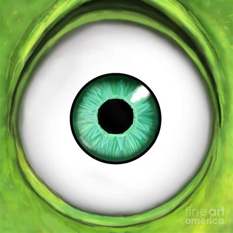 Mike Wazowski Eye Printable