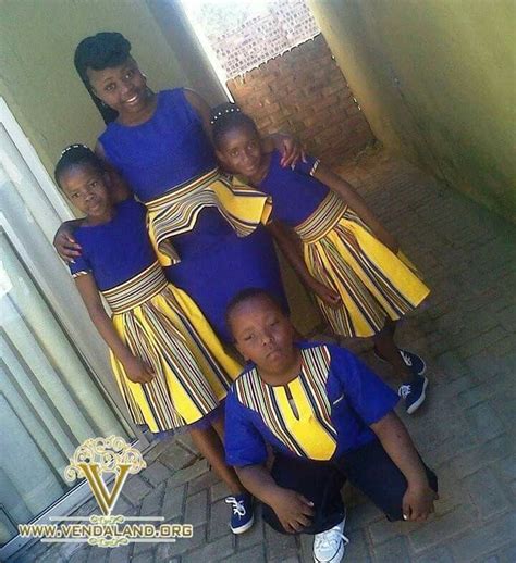 Venda kids | Venda traditional attire, Pedi traditional attire, African ...