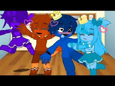 ♡Blue x cyan & orange x purple♡ || Rainbow Friends || - YouTube