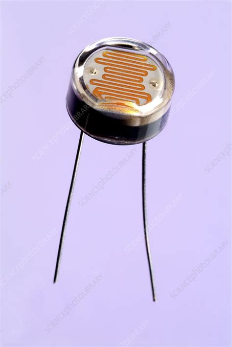 Light-dependent resistor - Stock Image - T355/0281 - Science Photo Library