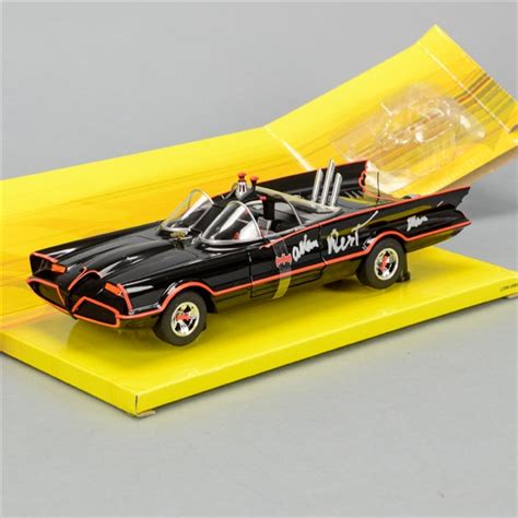 Lot Detail - Adam West Autographed Classic 1966 Batman 1:18 Scale Die ...