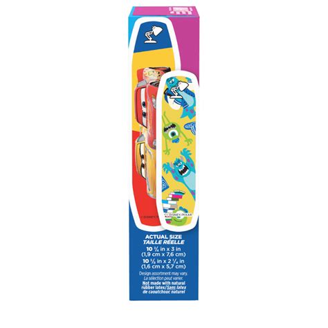 Adhesive Bandages featuring Disney/Pixar Characters, Assorted Sizes, 20 ct | BAND-AID® Brand