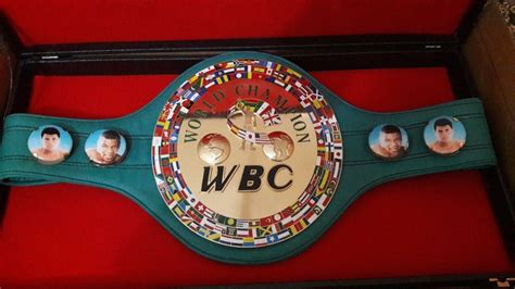 WBC 3D Boxing Championship Belt – Zees Belts