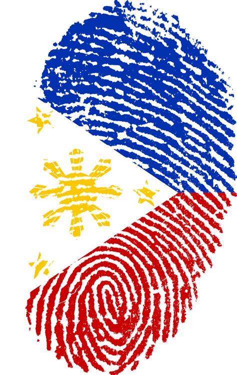 Download Philippines Flag Fingerprint Royalty-Free Stock Illustration ...