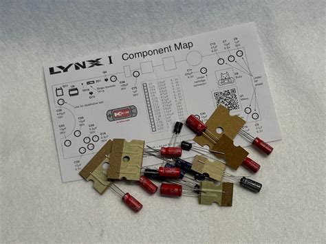 Capacitor Replacement Kit for Atari Lynx 1