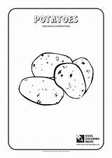 Mashed Potatoes Coloring Pages sketch template