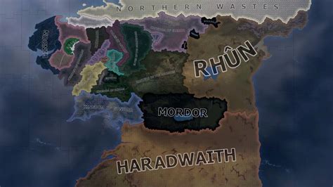 Conquest of Middle Earth HOI4 LOTR MORDOR TIMELAPSE - YouTube