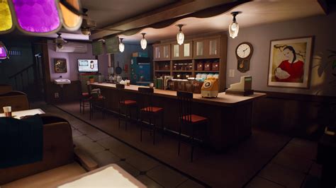 Cafe Leblanc - Persona 5 Fan Art in Unreal Engine