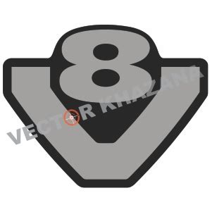 Buy Scania V8 Logo Svg Png File