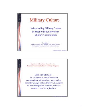 Fillable Online Military Culture Fax Email Print - pdfFiller