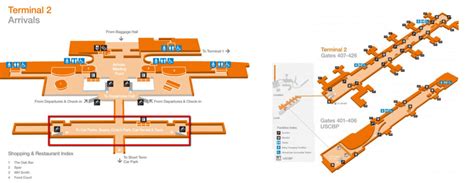 Terminal 2 map of Dublin Airport code DUB