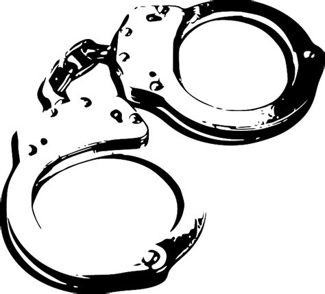 Handcuffs Cuffs Black - Free vector graphic on Pixabay