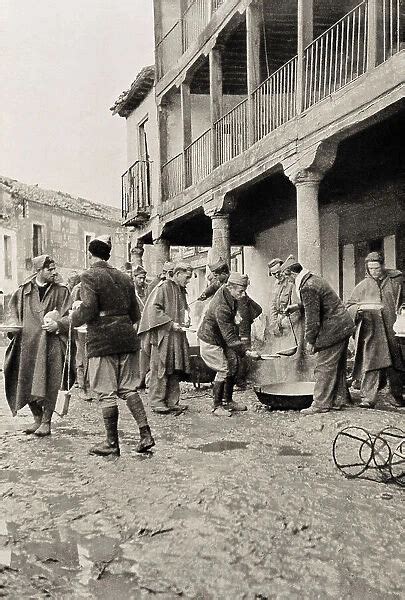 Photo Mug of Spanish Civil War (1936-1939). Nationalist troops in