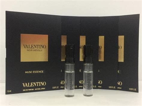 Valentino Noir Absolu Musc Essence - Vial - My Perfume Shop