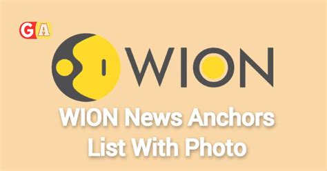 WION News Anchors List With Photo - 24Update Net