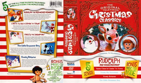 Rudolph the Red-Nosed Reindeer Collection dvd covers (1964-2001) R1 Custom