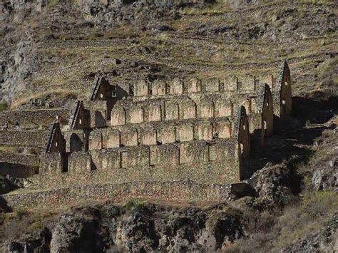 Ollantaytambo: A massive Inca fortress with large stone terraces