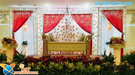 Nigerian Wedding Decor Metal Stand Backdrop - DST International