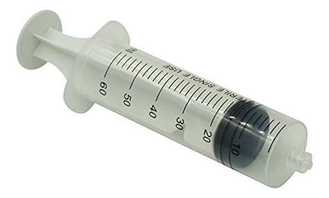 60cc Syringe 60ml Syringes Without Needle 10/Pack Luer Lock Tip Medint 60 ml- Buy Online in ...