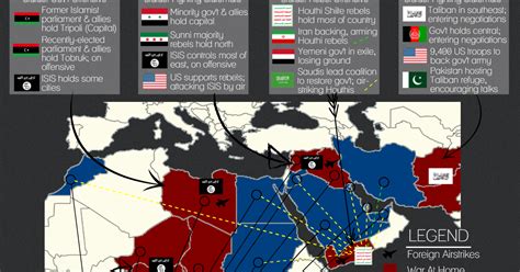 FOGG OF WAR: Infographic: Major Conflicts in the Middle East