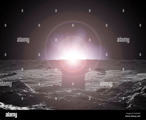 Sunrise on Mercury Stock Photo - Alamy