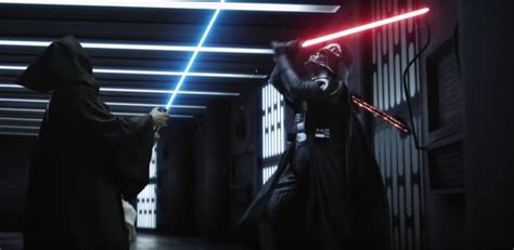 Kenobi vs Vader epic lightsaber duel remake is amazing | SYFY WIRE