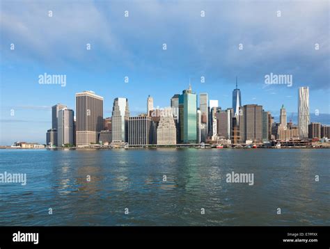 View of lower Manhattan in New York - USA Stock Photo - Alamy