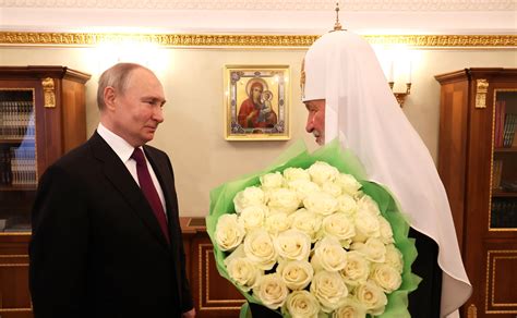 Vladimir Putin sent greetings to Patriarch Kirill of Moscow and All Russia on his Name Day ...