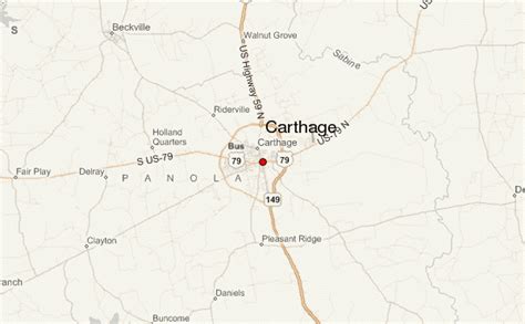 Carthage, Texas Weather Forecast