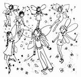 Free Printable Rainbow Magic sketch template