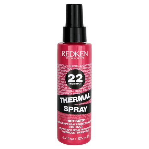 Redken Thermal Spray 22 High Hold Hot Sets | Beauty Care Choices