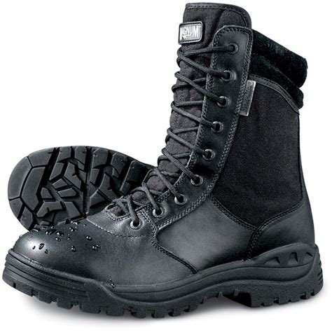 Men's Hi-Tec® Magnum® Stealth 8" Waterproof Boots, Black - 84633, at Sportsman's Guide