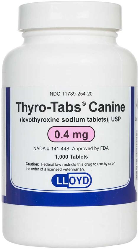 Thyro-Tabs Canine Lloyd - Safe.Pharmacy|Hormone | Dog Rx | Pet