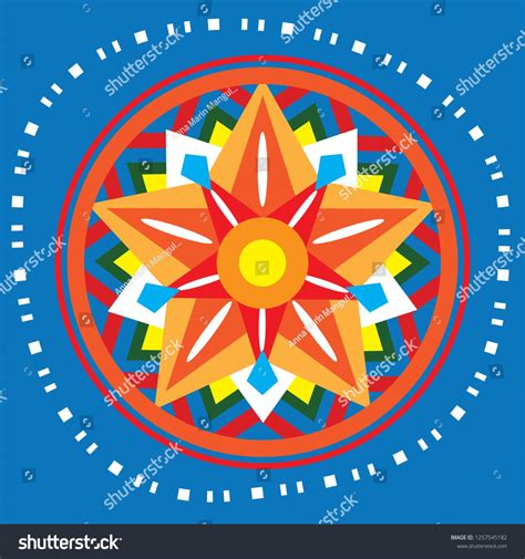 Philippine Parol, Pasko, Christmas Lantern, Colorful Ornament, Mandala, Star, Circle, Shapes ...