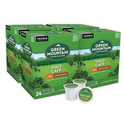 Green Mountain Coffee Half-Caff Coffee Keurig K-Cup Pods 96-Count | MrOrganic Store