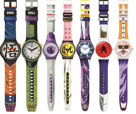 NEW SWATCH X DRAGON BALL Z GOKU X SWATCH LIMITED EDITION COLLECTION www ...