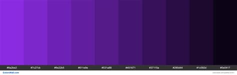 Shades of Blue Violet #8A2BE2 hex color - ColorsWall