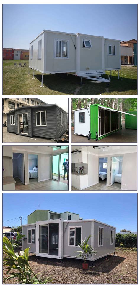 Living Shipping Container House Customized Prefab Mobile Modular Home ...