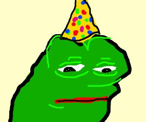 happy birthday pepe - Drawception