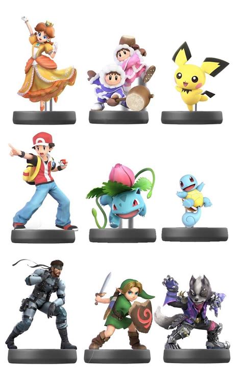 Smash Ultimate Amiibo Mockups : r/amiibo