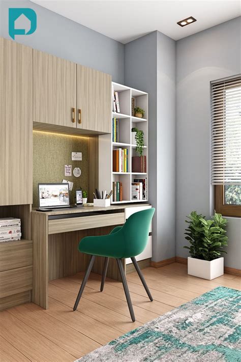 A Guide To Study Room Design Styles | DesignCafe | Home office design, Contemporary home office ...