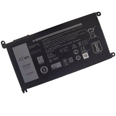 Replacement Laptop Battery for Dell Part Number WDX0R WDXOR 3CRH3 T2JX4 ...