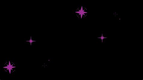 Animated Purple Stars Background