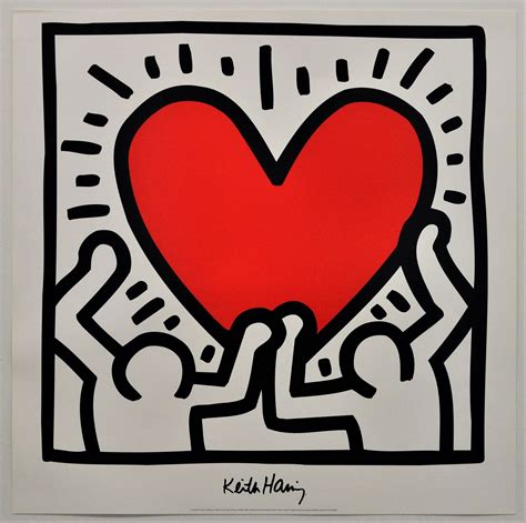 Keith HARING Signed - BABY - Certificate (Keith Haring Lithograph ...