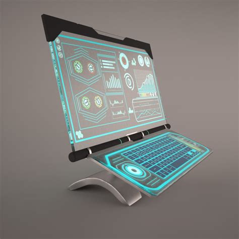 3D sci-fi computer model - TurboSquid 1264712