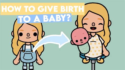 How to give birth 🍼👶 in Toca life world | Step by Step tutorial - YouTube