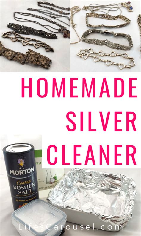 DIY Jewelry Cleaner - Sparkling Silver Without Scrubbing! - [Full ...